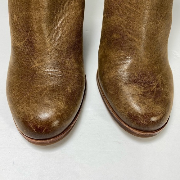 GIANNI Bini Leather Ankle Boots Size 6.5M - Picture 7 of 13